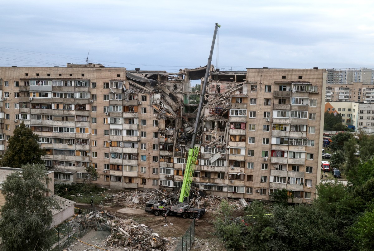 Russian missile strike