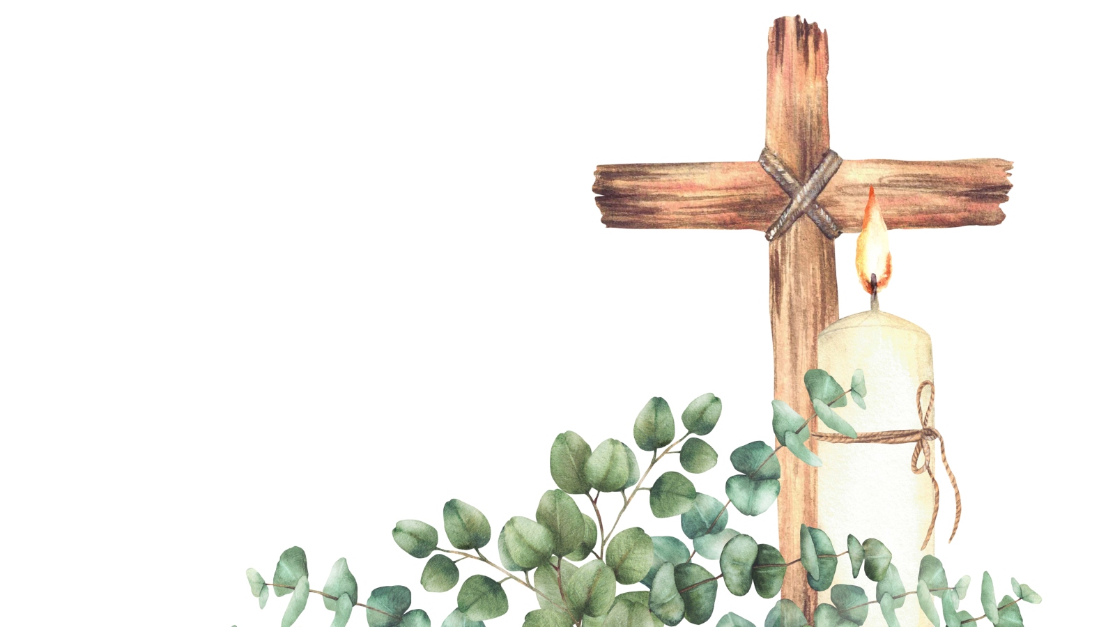 كروت معايدة عيد الفصح المجيد على شكل صليب