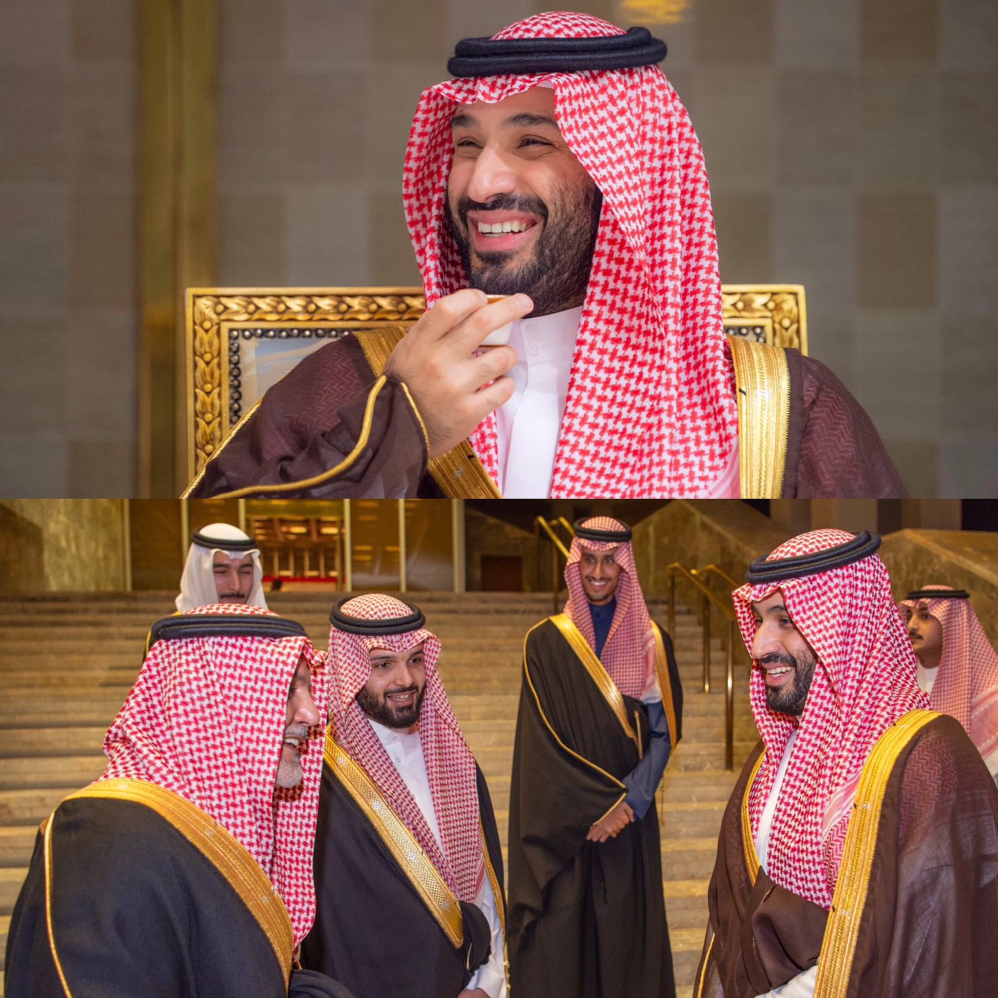 الأمير محمد بن سلمان في حفل زفاف الأمير عبدالله بن عبدالعزيز