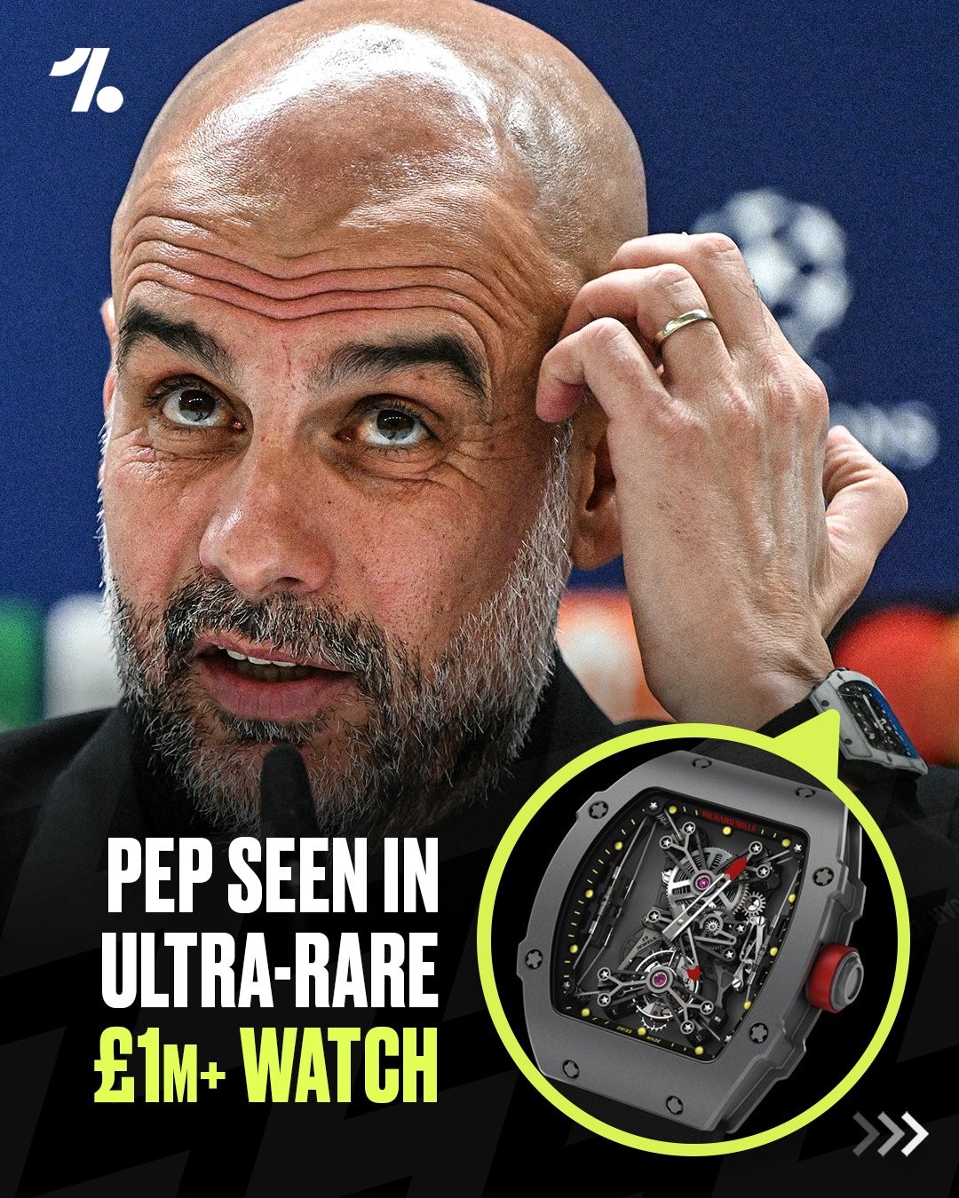 ساعة بيب جوارديولا