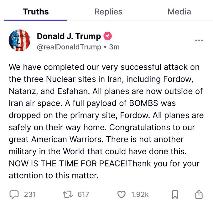 war declaration
