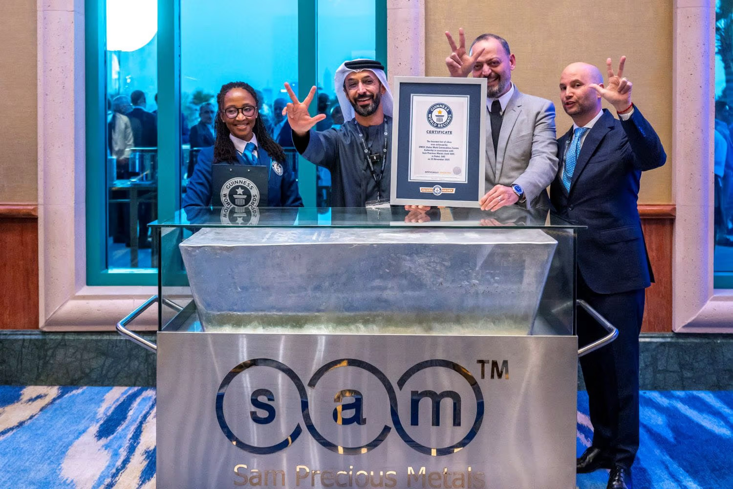 biggest silver ingot