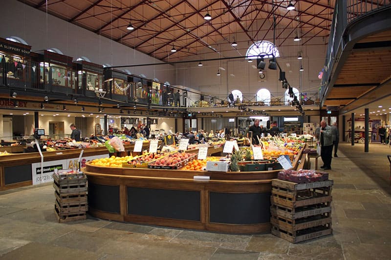 indoor market hall