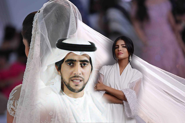 زواج أميرة الطويل و خليفة المهيري