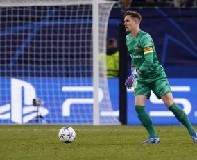 قلق في جيرونا: إصابة تير شتيغن قد تعيده إلى برشلونة