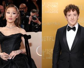 Ariana Grande & Ethan Slater