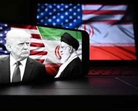 Donald Trump and Ali Khamenei