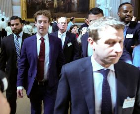 Mark Zuckerberg in U.S. Capitol Hill