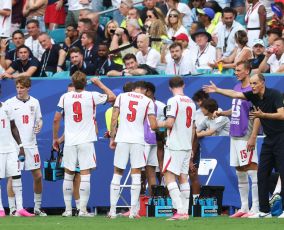 England hydration break in World Cup game