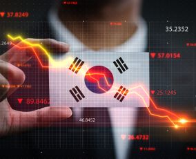 South Korean stocks plunge