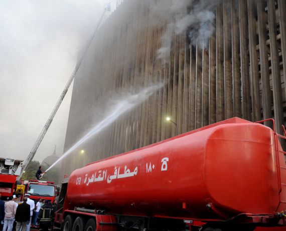 8 Dead, 35 injured in clothing factory blaze in Egypt
