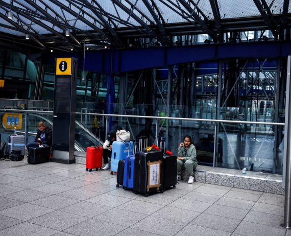 Heathrow airport terminal 4 evacuated; emergency crews on-site