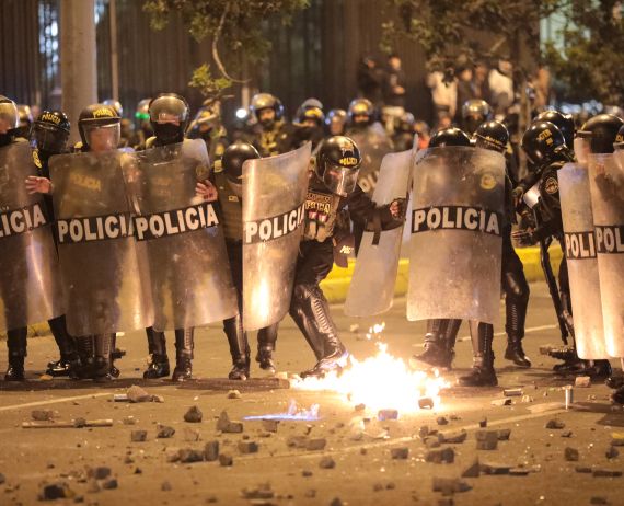 Violent protests erupt in Peru as interim president José Jerí faces calls to resign