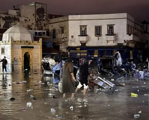 فيضان المغرب