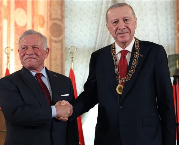 الملك عبدالله الثاني واردوغان