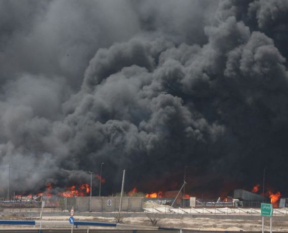 Fire breaks out at polymer plant in Iran’s Abadan industrial park