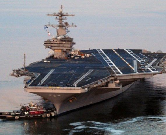 حاملة الطائرات جورج بوش