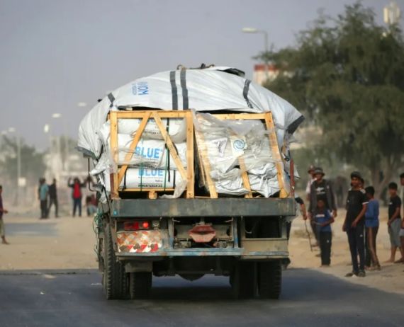 المساعدات في غزة تتباطئ 