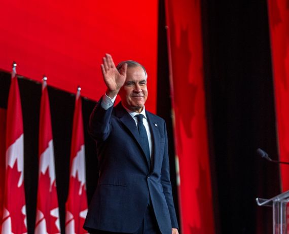 Carney leads liberals to majority victory in Canada election 