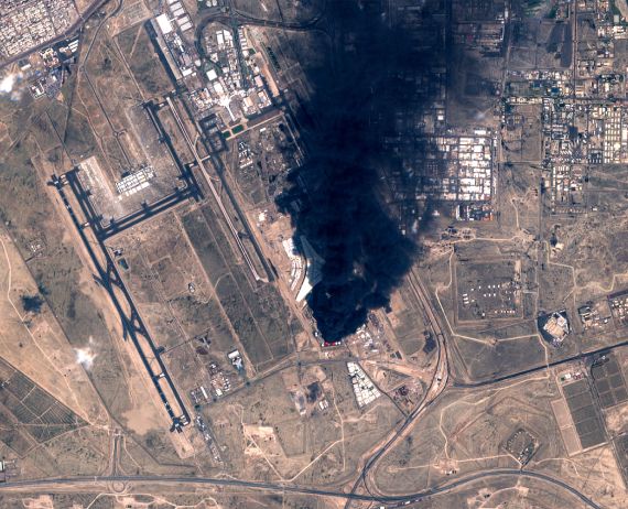 Huge explosion reported after Iranian strike on Gulf targets