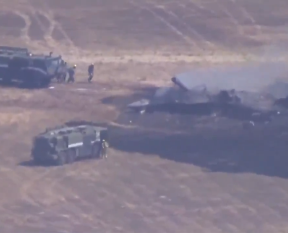 U.S. Marine Corps F-35 Fighter Jet Crashes Near California Base, Pilot Survives