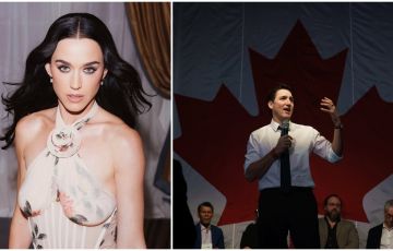 Katy Perry and Justin Trudeau
