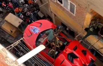 'Pharaonic' Lamborghini car