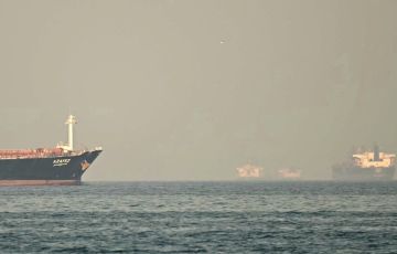 سفن في مضيق هرمز