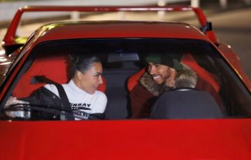 Lewis Hamilton & Kim Kardashian