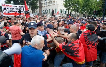 Massive protests grip Albania over controversial Sazan Island mega-resort 