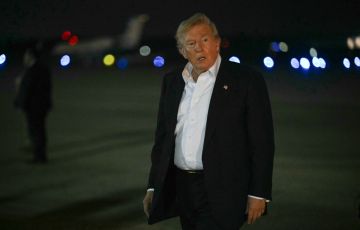 Trump arriving in US after Ankara NATO summit