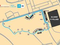 Thousands of engineers worked to build the street racing circuit within months last year