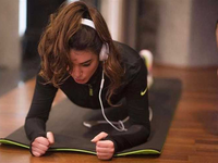 Yasmin Sabri likes to share images while practicing sports with her followers Source yasmine sabri Instagram