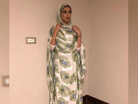 The Moroccan singer appeared in an attractive outfit in multiple pictures and videos on her Instagram account Source dunia batma Instagram