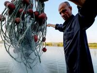 The "Pharaonic Sea" is the name of a large water body in the province of Monufia, an area of 2500 acres and overlooking 50 villages. Mohamed el-Shahed / AFP