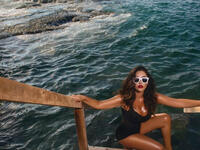 Melissa seems keen on having photoshoots in a swimsuit every summer Source melissasuperstar Instagram