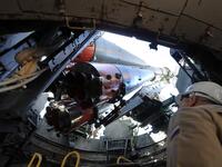 The launch of the mission of members of the International Space Station (ISS) crew US astronaut Jessica Meir, Russia's cosmonaut Oleg Skripochka and United Arab Emirates's astronaut Hazzaa Ali Almansoori is scheduled on 25 September. Maxim SHIPENKOV / POOL / AFP