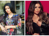 Haifa Wehbe With Her Lookalike