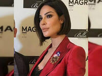 Lebanese actress Nadine Njeim