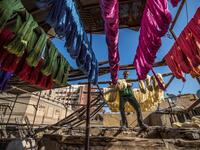 The workshop in Islamic Cairo has been going strong for over a hundred years. Khaled DESOUKI / AFP