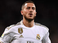 لاعب ريال مدريد إيدين هازارد (29 عاماً) وقيمته 120 مليون يورو