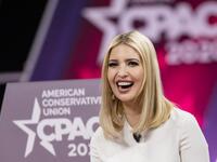 vanka Trump, daughter of and Senior Advisor to U.S. President Donald Trump, speaks at the Conservative Political Action Conference 2020 (CPAC) hosted by the American Conservative Union on February 28, 2020 in National Harbor, MD. Samuel Corum/Getty Images/AFP Samuel Corum / GETTY IMAGES NORTH AMERICA / AFP