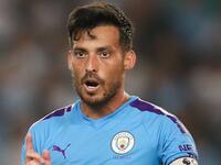 لاعب الوسط الإسباني دافيد سيلفا (مانشستر سيتي)