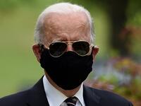Democratic presidential candidate and former US Vice President Joe Biden arrives to pay his respects to fallen service members on Memorial Day at Delaware Memorial Bridge Veteran's Memorial Park in Newcastle, Delaware, May 25, 2020. Olivier DOULIERY / AFP