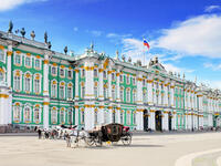 View Winter Palace square in Saint Petersburg (Shutterstock) 