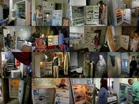This combination of pictures created on June 22, 2020 shows Lebanese citizens, across the country, displaying the content of their refrigerators. Lebanon's economic crisis has led to a collapse of the local currency and purchasing power, plunging whole segments of the population into poverty as exemplified by near-empty fridges in many households. IBRAHIM CHALHOUB, ANWAR AMRO, JOSEPH EID, Mahmoud ZAYYAT / AFP