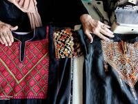 Palestinians every year celebrate the Traditional Costume Day. (Twitter/ by Mahmoud F. Ajjour)