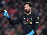 2- البرازيلي أليسون بيكر (ليفربول) وسعره 72 مليون يورو