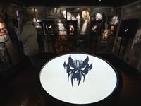 A woman visits the HEX!, a museum of Witch Hunt, on October 1, 2020 in Ribe, Denmark. Located in the home of a former witch hunter, the Hex! Museum of Witch Hunt sheds light on how a fear of witches led to persecutions that swept across Denmark and Europe in the 16th and 17th centuries. Jonathan NACKSTRAND / AFP