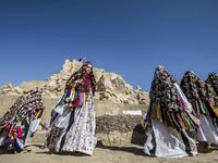 The 13th century edifice, called Shali or "Home" in the Siwi language, was built by Berber populations, using kershef, a mixture of clay, salt and rock which acts as a natural insulator in an area where the summer heat can be scorching. Khaled DESOUKI / AFP